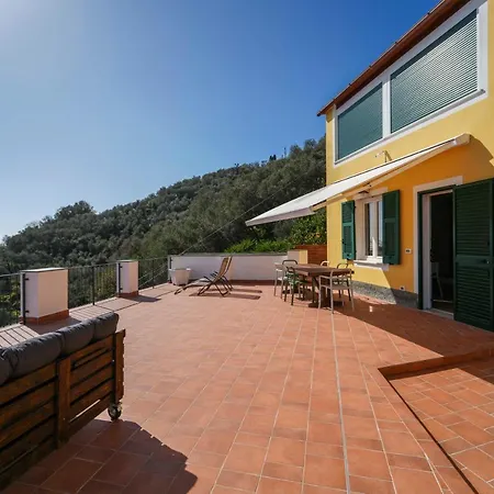 Daire 100 - Ginestra, Ampia Terrazza 120m2 Vista Mare 10 Minuti A Piedi Spiaggia, 3 Da Letto